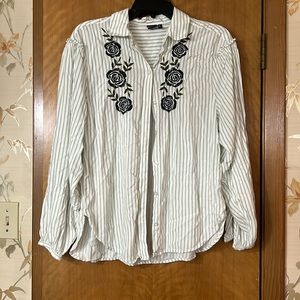 Cruel Girl button down Sz M